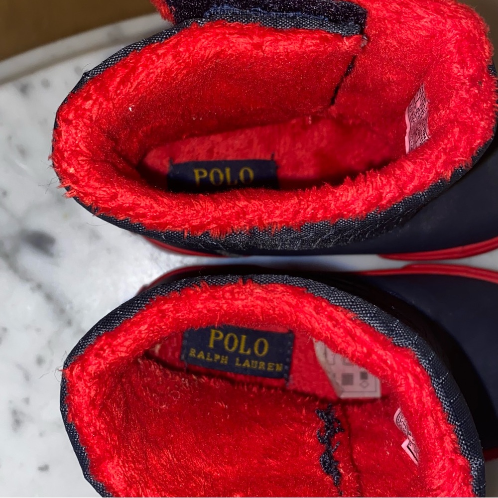 Ralph Lauren Polo toddler boots - Picture 6 of 6